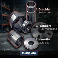 Service de fabrication CNC sur mesure OEM, usinage de haute précision en alliage d'aluminium, acier inoxydable, fraisage, tournage, prototypes, production de masse