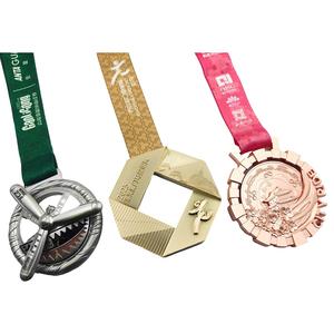 מדליית ספורט ממתכת, יציקת סגסוגת אבץ, חריטה פרסומית, מזכרת למרתון, מוצר מעולה, כדורגל - Product Image 6