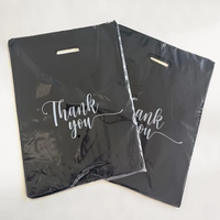 Sacs de Magasinage Personnalisés en Plastique avec Poignées Découpées, Sacs en Plastique Durables LDPE/HDPE pour Entreprises