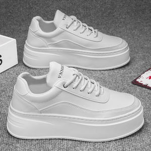 Mens <b>Shoes</b> Summer Breathable New Thick Soled Inner Height Increasing <b>White</b> <b>Shoes</b> Mens Trendy Versatile <b>Casual</b> Board <b>Shoes</b> Men - Product Image 6