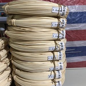 2023 Multifunctional Cane Peel Rattan Webbing Rattan Core Rattan Outdoor For Chair Furniture Materials 2.0mm 500g/roll
