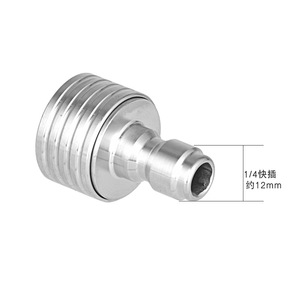 Boquilla de pulverización para lavado de coches, conexión rápida de baja presión de acero inoxidable de 24MM x 35MM para limpiador de alta presión - Product Image 3
