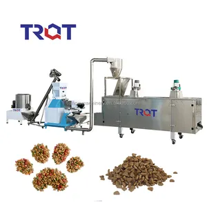 Dog and Cat Food Processing Line Pet Food Flavoring Machine Dog Food Making Production Machine