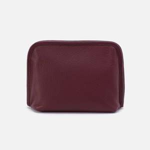 Pochette de beauté en maille PU, design best-seller, idéale pour organiser vos cosmétiques, votre technologie ou vos petits essentiels en voyage. - Product Image 3