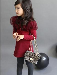 Nouvelles robes à manches longues pour enfants, design printemps, vêtements pour filles, fournisseur chinois - Product Image 3