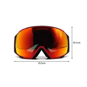 CE approvato all'ingrosso personalizzato OEM ODM Snowboard occhiali da sci magnetici occhiali da sci
