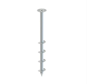 Good Quality Widely Used Building Hot <b>Dipped</b> Galvanized Spiral Ground Plie - Product Image 4