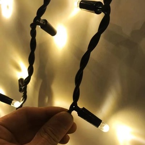 OEM Trung Quốc cung cấp cáp cao su 220V -240V CE ROHS ngoài trời IP65 không thấm nước LED Curtain Lights - Product Image 6