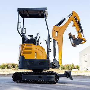 Inovador Aranha Tipo 1t Multi Terrain Crawler Undercarriage e <span class=keywords><strong>Turbo</strong></span> Engine para Operações Slope Mini Escavadeira - Product Image 1