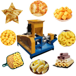 Mauritius Louis corn Pola Puff Making Machine tortilla Corn Chips Extrudeuse extrudeuse pour Snack Food Making Machine - Product Image 1