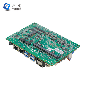 Placa Base con Procesador DDR4, Mini Placa Base N97 N100, Win10 11 HD LVDS, 2LAN, 6RS232 COM, 3.5 Pulgadas, Industrial, Integrada, Alder - Product Image 3