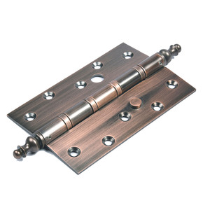 HM1241 сверхпрочные патио медные дверные петли из нержавеющей стали матовая красная древняя головка короны 6 дюймов противоугонные ногти - Product Image 2