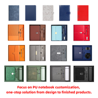 Set de Regalo Corporativo Personalizado, Cuaderno de Cuero A5 con Bolígrafo y Vaso, Logotipo Personalizado para Promoción