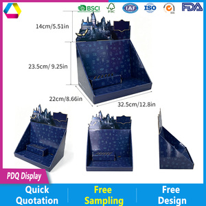 Caja <span class=keywords><strong>de</strong></span> Exhibición <span class=keywords><strong>de</strong></span> Papel PDQ con Cabezal Troquelado, Ecológica y Reciclable, Impresión <span class=keywords><strong>de</strong></span> Logotipo Personalizado para Juguetes Coleccionables <span class=keywords><strong>de</strong></span> Dibujos Animados, Promoción en Supermercados - Product Image 5
