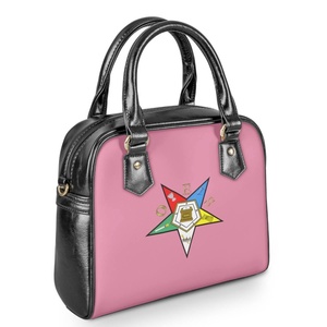 OES Order of the Eastern Star <b>Women</b> Elegant Handbag POD Dropship Leather <b>Saddle</b> <b>Bag</b> <b>for</b> Lady - Product Image 2