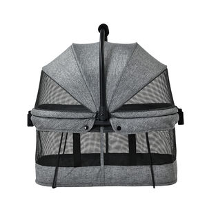 Bon marché, vente en gros, lit pliable pour animaux de compagnie avec un bouton ouvert avant et arrière de couleur personnalisée, petit volume pour les voyages des propriétaires d'animaux - Product Image 1