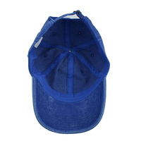 Casquettes de baseball vintage unisexes en coton lavé avec logo en métal personnalisé, effet usé, vente en gros, 6 panneaux, unies, couleur unie, casquettes de papa