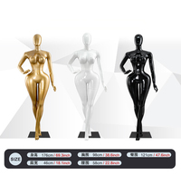 Elegante Maniquí Femenino de Cuerpo Entero para Exhibición en Vitrinas