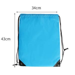 Original Factory Customized Polyester Foldable Drawstring <b>Bag</b> Recycled Waterproof 210D Anti-Theft <b>Sport</b> Promotion Fashion Design - Product Image 2
