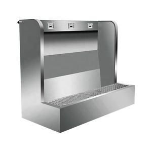 Bồn Tiểu Bằng Thép Không Gỉ Làm Theo Yêu Cầu Máng Nước Tiểu Đứng Sàn Bằng Thép Không Gỉ Chịu Lực Nặng Cho Trường Học Và Sân Vận Động Thể Thao - Product Image 6