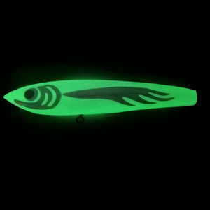 Leurre artificiel tropical en bois fait main pour la pêche en eau salée, type stickbait, pencil, popping, 20cm 22.5cm, pour GT - Product Image 5