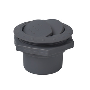Abs <b>Black</b> 60mm Round Car Rv Air <b>Vent</b> Flexible Minimalist Interior Accessory - Product Image 1