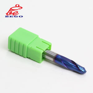 Cabide अंत मिलों R2.5 * 50 2f गेंद नाक अंत चक्की Hrc65 नीले नैनो कोटिंग के साथ अंत चक्की - Product Image 2