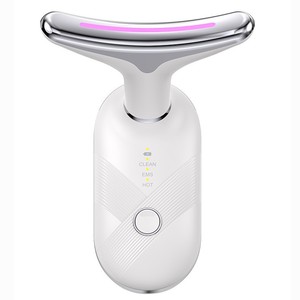 Appareil de beauté pour le visage et le cou, 3 couleurs, écran LCD, double <span class=keywords><strong>menton</strong></span>, anti-rides, masseur de levage. - Product Image 5