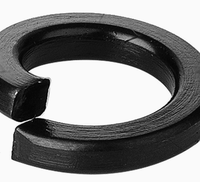 Grade 8.8 Blackened Spring Washer / Black Spring Lock Washer / Metal Washer