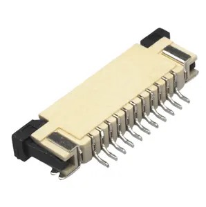 0.8mm Pitch ZIF Type 8/12/24/25/27/28/30/33/34 pin Flat Flex Socket FPC FFC Connector for LCD Display Module