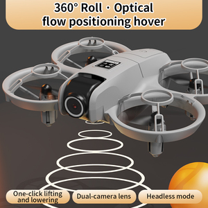 Mini-<span class=keywords><strong>drone</strong></span> <span class=keywords><strong>VR</strong></span> X228 avec double caméra HD, moteur brushless, portable pour l'extérieur, idéal pour débutants, photographie aérienne RC, jouet <span class=keywords><strong>drone</strong></span> UAV avec écran pour enfants - Product Image 4