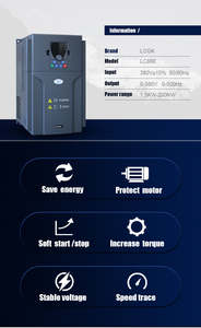 Su pompaları, fanlar ve endüstriyel uygulamalar için LC880 380V MPPT güneş invertör 37kW 45kW 90kW değişken frekanslı mekanizma - Product Image 6