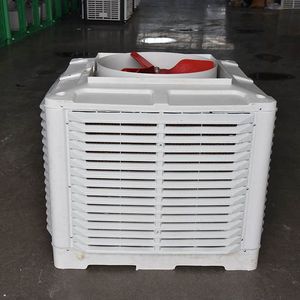 Raffreddamento industriale pad aria refrigeratore a parete evaporativo <span class=keywords><strong>condizionatore</strong></span> d'aria <span class=keywords><strong>con</strong></span> grande serbatoio di acqua - Product Image 4