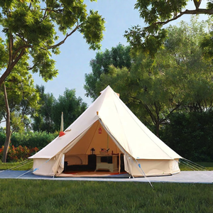 Tienda de Campaña Yurta India Impermeable Directo de Fábrica, Toldo Grueso Resistente al Viento, Tela de Algodón y PVC, Tamaño Grande, Ligera, para Campamento al Aire Libre - Product Image 2