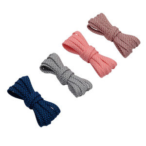 Lacci in poliestere a trama piatta a due strati per impieghi gravosi per lunghezza e Logo personalizzabili per stivali e scarpe da ginnastica - Product Image 6