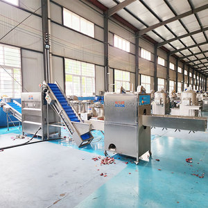 DY Bán hàng nóng hành tây cắt rễ Máy Hành tây dây chuyền sản xuất khí nén lột 500 kg/giờ hành tây lột và máy cắt rễ - Product Image 6