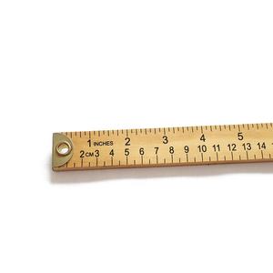 Wood <strong>Yardstick</strong> with Metal Ends - Product Image 2