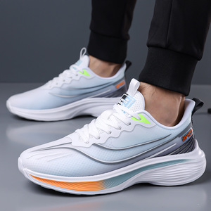 Men Summer Mesh Running Shoes Lightweight Breathable Rubber Outsole EVA Midsole - Product Image 2
