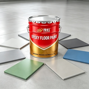Peinture époxy pour sols de qualité YUHONG, résistante à l'usure, durable, pour garage, atelier, revêtement industriel, revêtement de sol en ciment. - Product Image 3