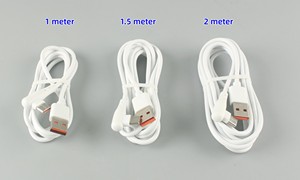 สาย USB A เป็น Micro USB แบบมุมฉาก 3A สีขาว 1.5 ม. คุณภาพดี - Product Image 3