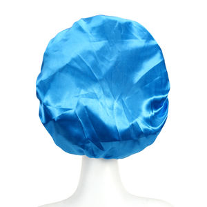 Fabrik seidige Satin haube auf Lager ein schicht ige Breitband haube für Frauen Großer Lagerbestand zu günstigen Preisen Motorhaube mit Stirnband - Product Image 5