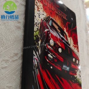 Factory Hot Selling Notebook Großhandel 200 Seiten Papier Bücher A4 Notebook Softcover mit coolem Auto druck - Product Image 2