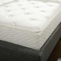 Matelas en mousse à ressorts ensachés de qualité supérieure, confortable, économique, hypoallergénique, enroulable sous vide, avec surmatelas, livré en boîte