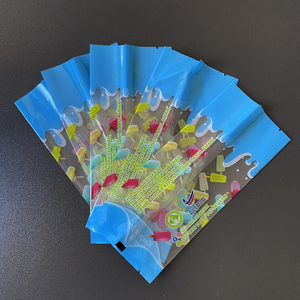 Sacs à sucettes glacées en plastique PE laminé imprimés en couleur avec logo personnalisé OEM, scellés au dos, résistants à l'humidité, pour crème glacée, aliments pour animaux de compagnie, <span class=keywords><strong>chips</strong></span> de pommes de terre - Product Image 5