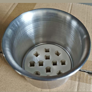 Extracteur de pommes de terre et de <span class=keywords><strong>frites</strong></span> motorisé en acier inoxydable SM - Dispositif de cuisson portable facile à utiliser, capacité de 5 à 10 kg/h - Product Image 4