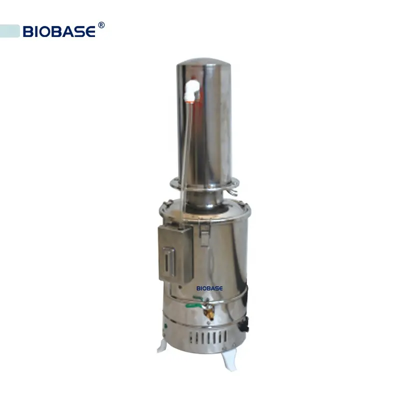 أداة تقطير المياه من BIOBASE أداة تقطير المياه للمعمل من مادة الفولاذ المقاوم للصدأ سعة 10 لترات/الساعة موديل رقم WD-10