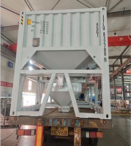 Máquina dosificadora transportadora de tolva de pesaje de cemento de grava de arena agregada de hormigón de 30m3 para proyecto de mezcla de arena - Product Image 6