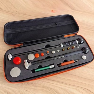 ชุดเครื่องมือซ่อมรอยบุ๋ม<span class=keywords><strong>รถ</strong></span>ยนต์แบบไม่ทำสี PDR พร้อมค้อนคาร์บอนไฟเบอร์แบบถอดประกอบได้ หัวหลายขนาด พร้อมกล่องเก็บ - Product Image 1