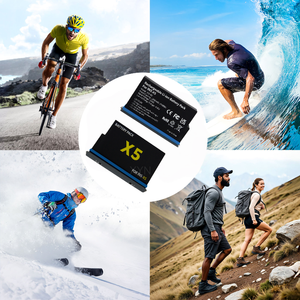 Batterie pour caméra d'action Insta360 X5, 2800 mAh, batterie au lithium rechargeable avec double puce de protection IC, en stock, XYN OEM - Product Image 5