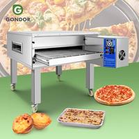 Nuevo Horno de Pizza Eléctrico Comercial de Acero Inoxidable con Mini-Cinta Transportadora, Flujo de Aire 3D, Multivoltaje para Restaurantes